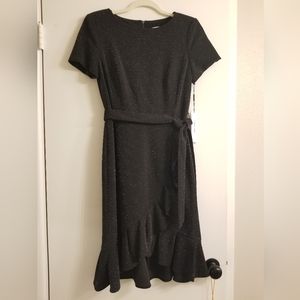 NEW Calvin Klein Black Sparkle Dress size 6